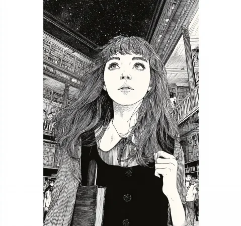日常题材漫画封面