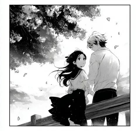 青春题材漫画封面